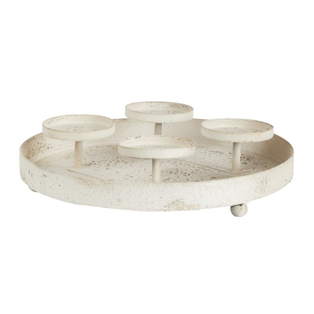 PORTACANDELA X4 METALLO H7